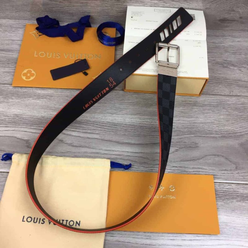 LOUIS VUITTON DA.MIER PRINT 40MM RE.VERSIBLE BELT ¨C B136 - Image 3