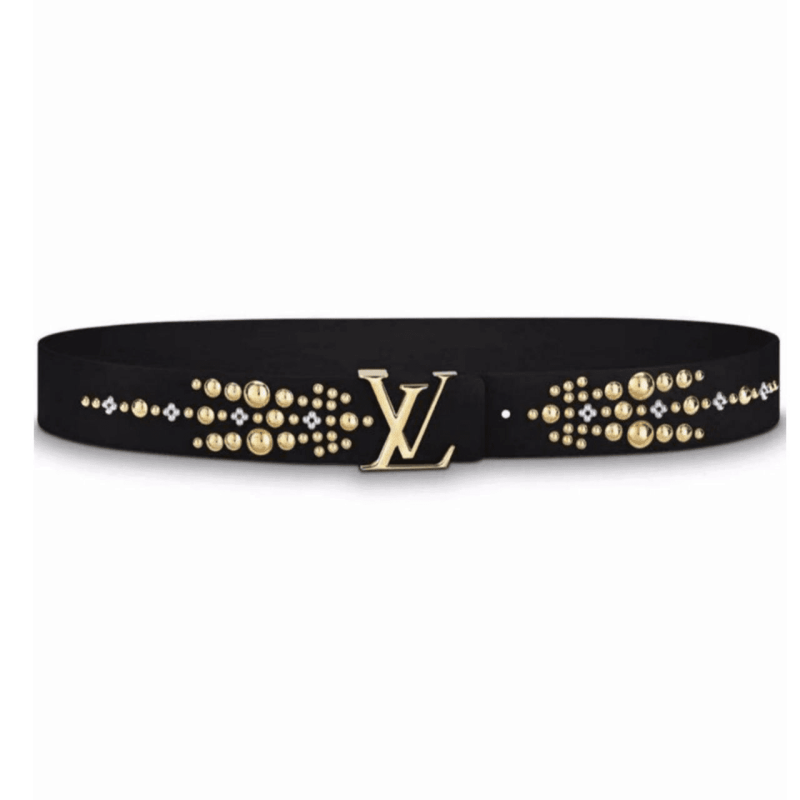 LOUIS VUITTON CALF LEATHER LV ICONIC 35MM BELT ¨C B122