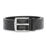 BURBERRY MONOGRAM LEATHER BELT-B22