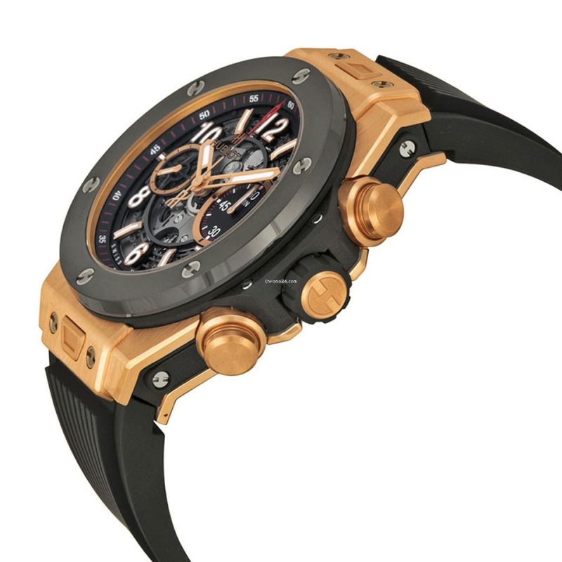 Hublot Big Bang Unico King Gold Ceramic 45mm, Ref# 411.OM.1180.RX - Image 5