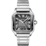 Santos de Cartier Large Steel & ADLC Grey Dial Men¡¯s Automatic Watch