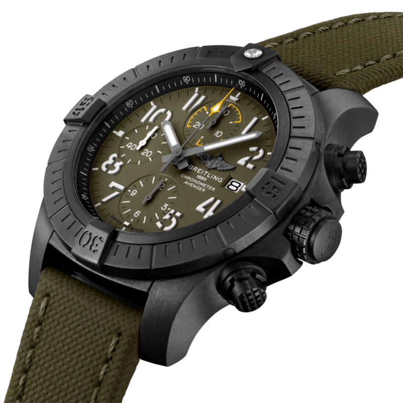 Breitling Avenger Chronograph 45 NIGHT MISSION, Ref# V13317101L1X1 - Image 2