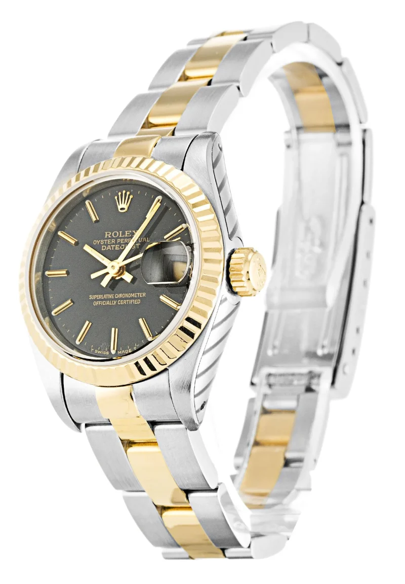 Rolex Lady-Datejust 26mm Black Dial 69173 - Image 2