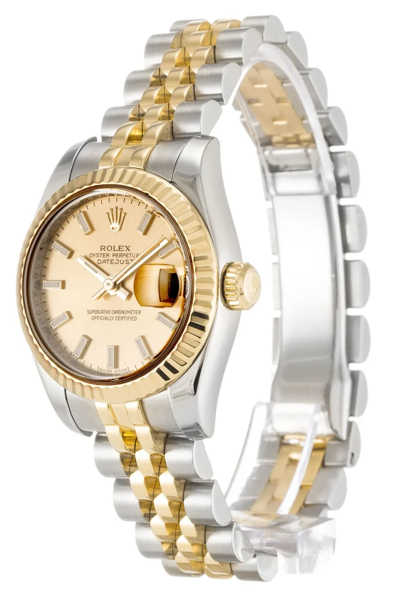 Rolex Lady-Datejust 26mm Champagne  ?Gold Dial 179173 - Image 2
