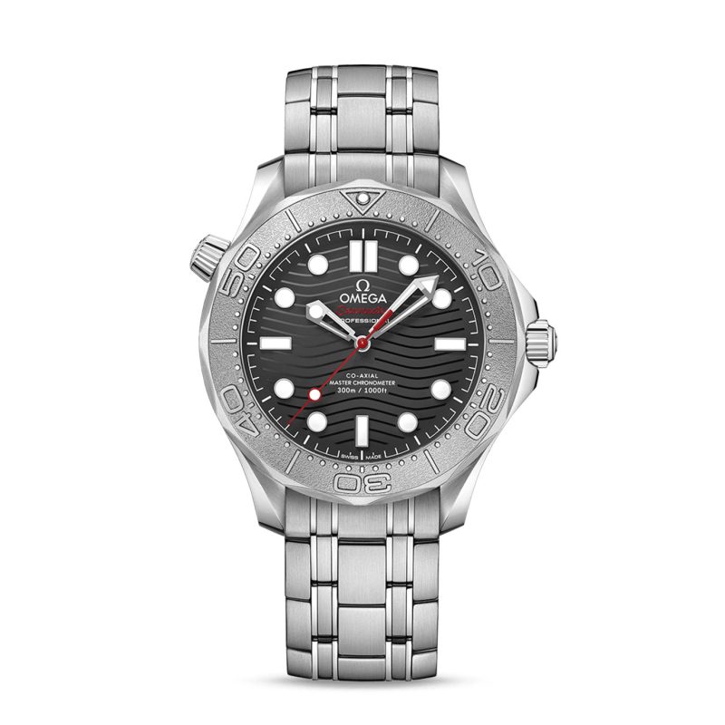 Omega Seamaster DIVER 300M CO?AXIAL MASTER CHRONOMETER Ref# 210.30.42.20.01.002 - Image 4