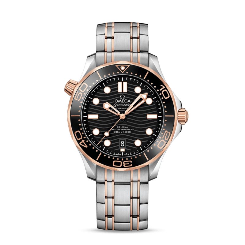 Omega Seamaster DIVER 300M CO?AXIAL MASTER CHRONOMETER Ref# 210.20.42.20.01.001 - Image 4