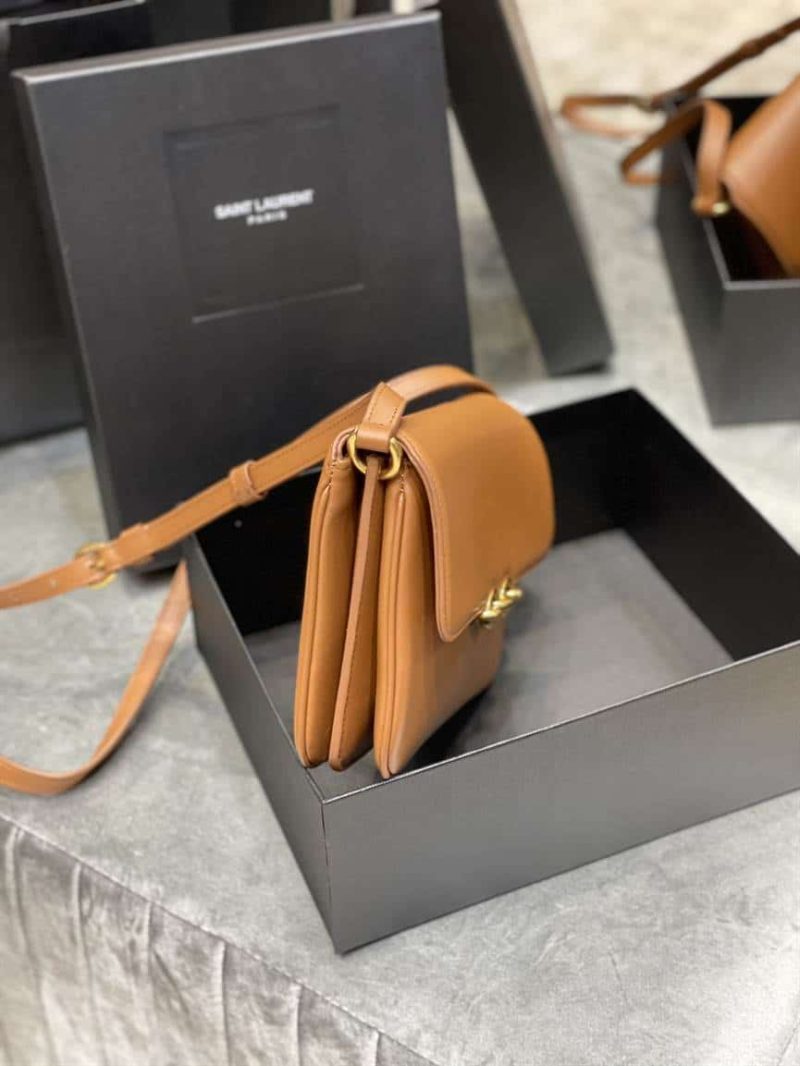 LE MAILLON SATCHEL IN SMOOTH LEATHER – WBY011 - Image 4