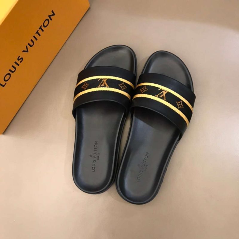 LOUIS VUITTON MEN SLIDES – LSVT47 - Image 2