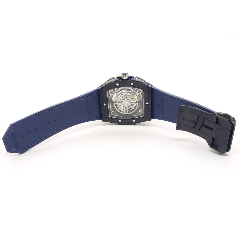 Hublot Spirit of Big Bang Ceramic Blue 45mm, Ref# 601.CI.7170.LR - Image 6