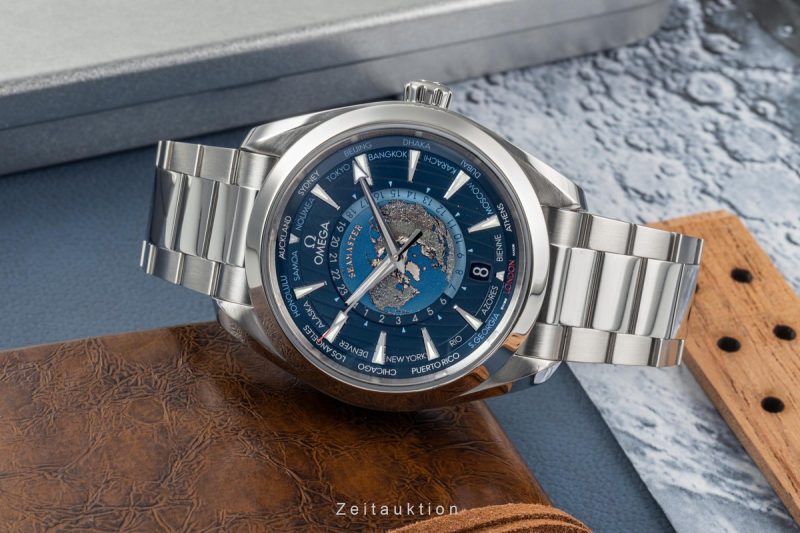 Omega Aqua Terra 150m Co-axial Master Chronometer GMT WorldTimer 43mm - Image 5