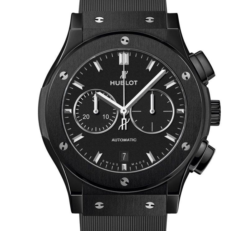 Unworn Hublot Classic Fusion Chronograph Black Magic Ref# 541.CM.1171.RX - Image 4