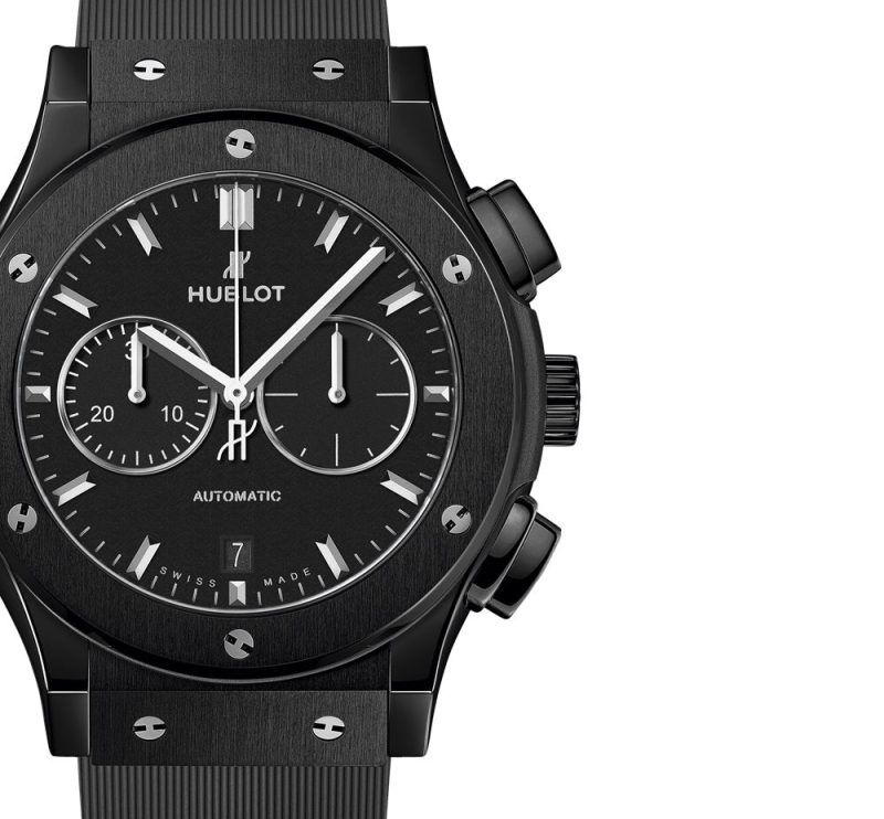 Unworn Hublot Classic Fusion Chronograph Black Magic Ref# 541.CM.1171.RX - Image 5