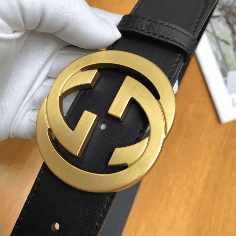 GUCCI INTERLOCKING-G LEATHER BELT ¨C B5 - Image 2