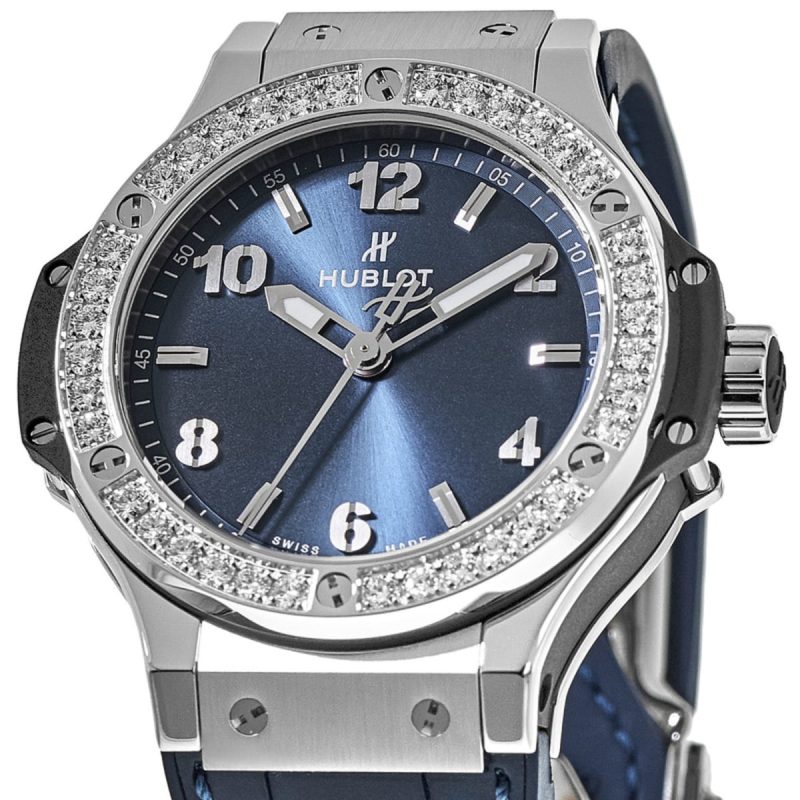 Hublot Big Bang, Steel Blue Diamonds, 38 mm, Ref# 361.SX.7170.LR.1204 - Image 3