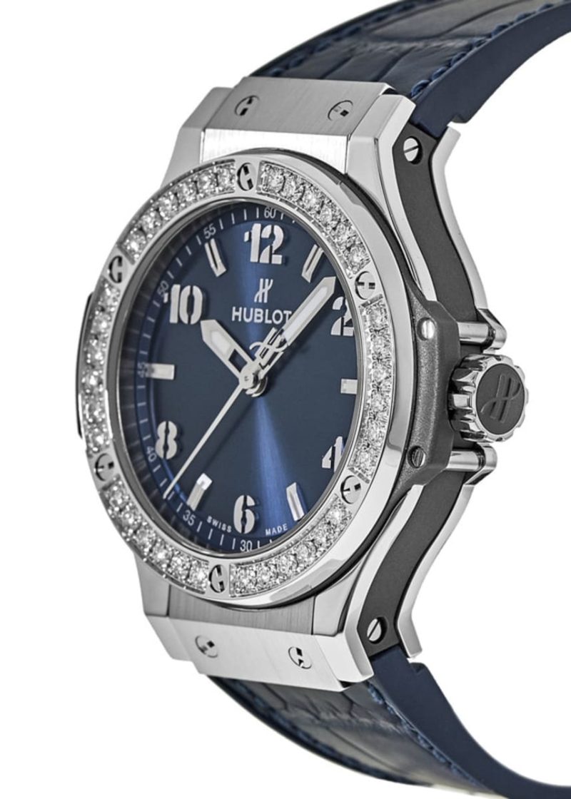 Hublot Big Bang, Steel Blue Diamonds, 38 mm, Ref# 361.SX.7170.LR.1204 - Image 4