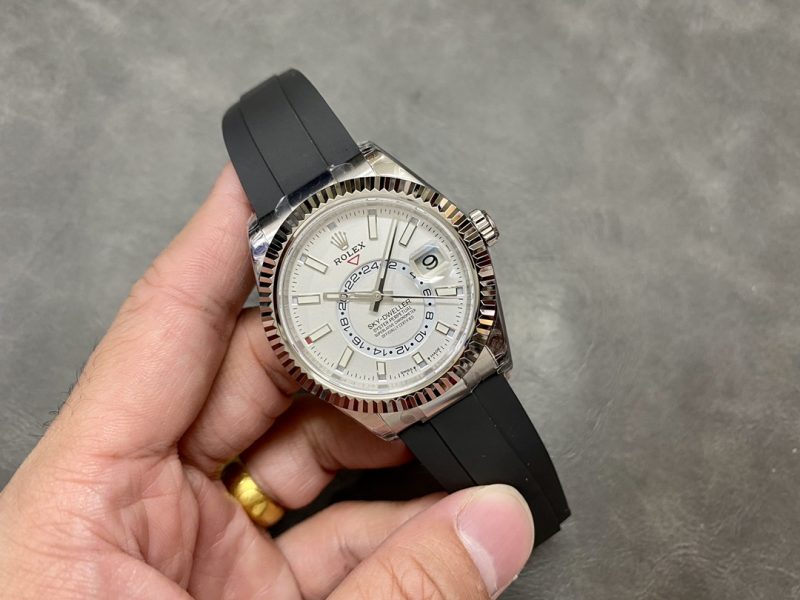 Rolex Sky Dweller 42 White Dial Oysterflex M336239 0003 - Image 2