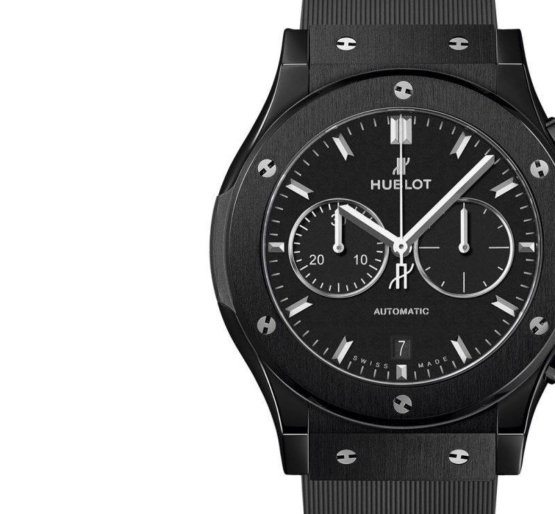 Unworn Hublot Classic Fusion Chronograph Black Magic Ref# 541.CM.1171.RX - Image 6
