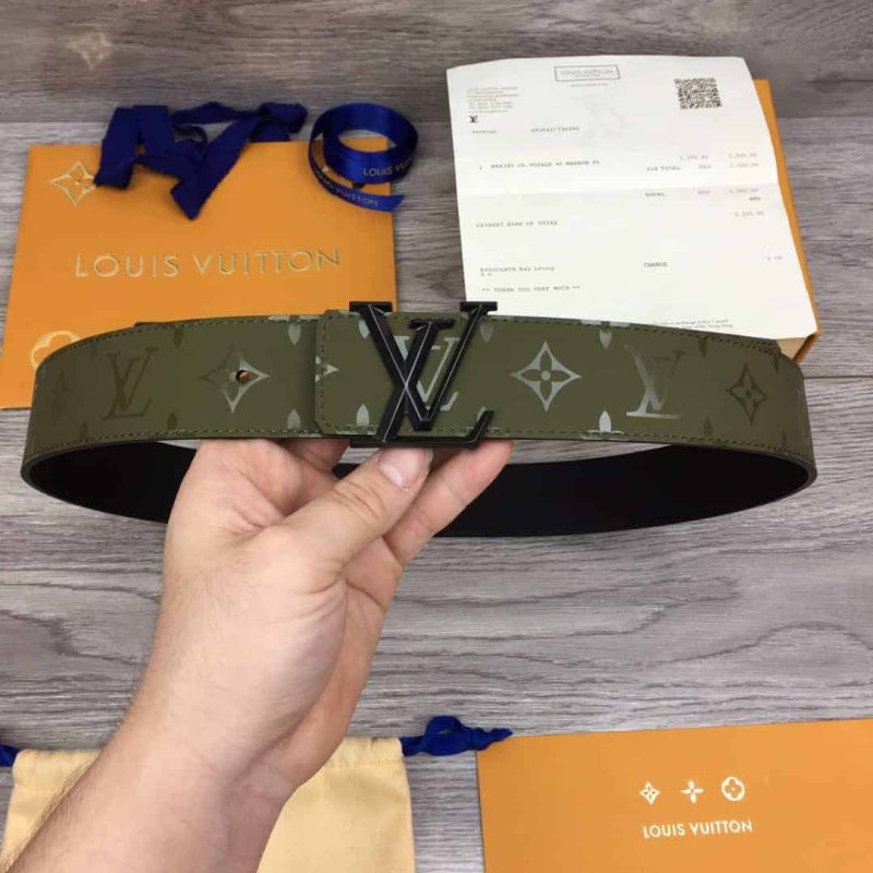 LOUIS VUITTON LV PYRAMIDE 40MM REVERSIBLE BELT ¨C B114 - Image 8