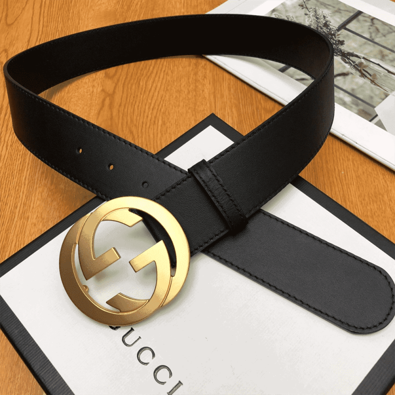 GUCCI INTERLOCKING-G LEATHER BELT ¨C B5 - Image 6