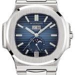 Patek Philippe Nautilus Annual Calendar Moon Phases ¨C 40.5 mm ¨C Steel ¨C Blue Dial ¨C 5726/1A-014