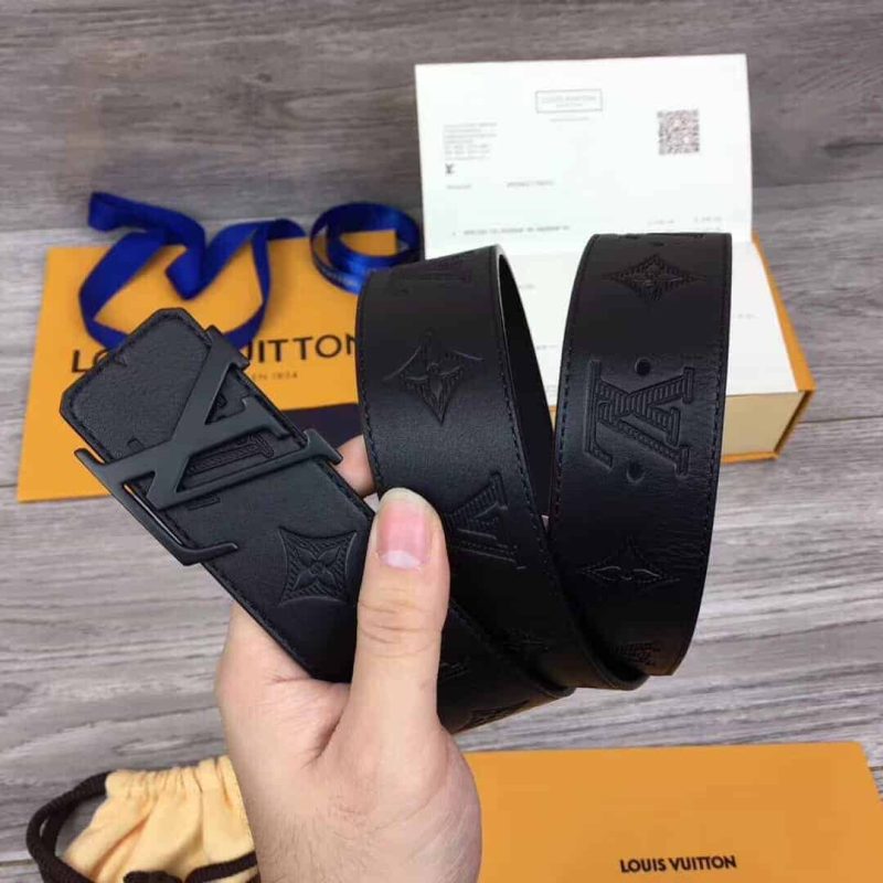 LOUIS VUITTON SHAPE BELT MONOGRAM SHADOW 40 MM BLACK ¨C B113 - Image 5