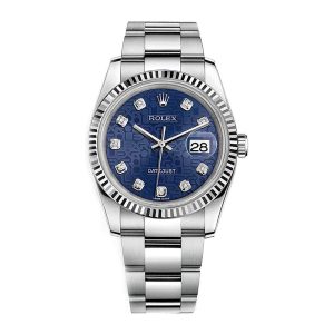 Rolex Datejust 36mm Diamond Blue Watch Dial 116234