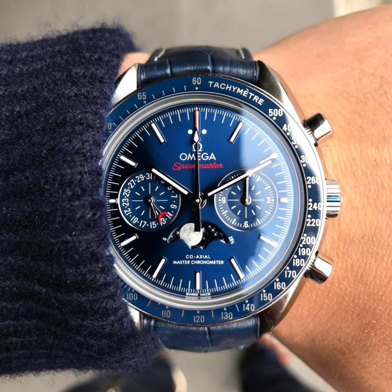 Speedmaster Moonphase Co-Axial Master Chronometer Chronograph Mens Watch - Image 6