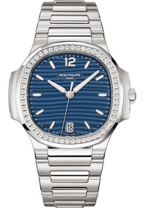 Patek Philippe Nautilus Ladies Automatic ¨C 35.2 mm ¨C Steel ¨C Blue Opaline Dial ¨C 7118/1200A-001