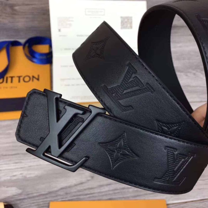 LOUIS VUITTON SHAPE BELT MONOGRAM SHADOW 40 MM BLACK ¨C B113 - Image 2
