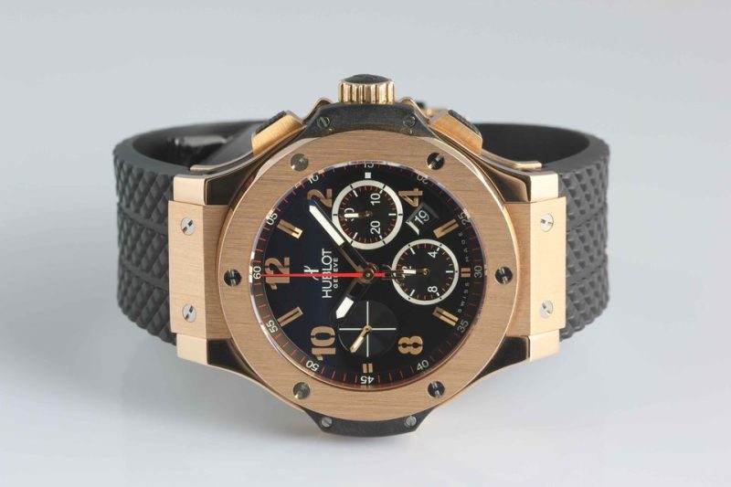 Hublot Big Bang, Original Gold Chronograph, 18k Rose Gold, 44 mm, Ref# 301.PX.130.RX - Image 5
