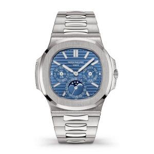 ????Best selling specials????Patek Philippe Nautilus White Gold 5740-1G-001 with Blue Sunburst dial