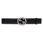BELT WITH INTERLOCKING G BUCKLE-B0147