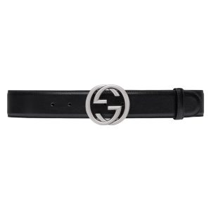 BELT WITH INTERLOCKING G BUCKLE-B0147