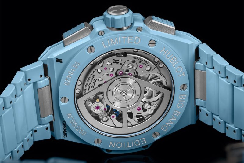 Hublot Big Bang INTEGRATED SKY BLUE CERAMIC Ref# 451.EX.5120.EX - Image 3