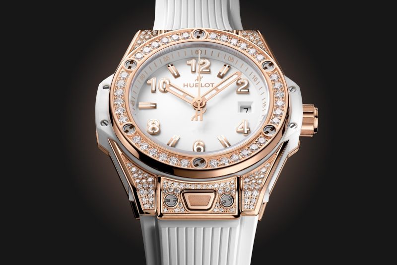 Hublot Big Bang ONE CLICK KING GOLD WHITE PAV¨¦ Ref# 485.OE.2080.RW.1604 - Image 3