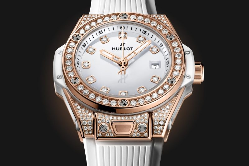 Hublot Big Bang ONE CLICK KING GOLD WHITE PAV¨¦ Ref# 485.OE.2210.RW.1604 - Image 3