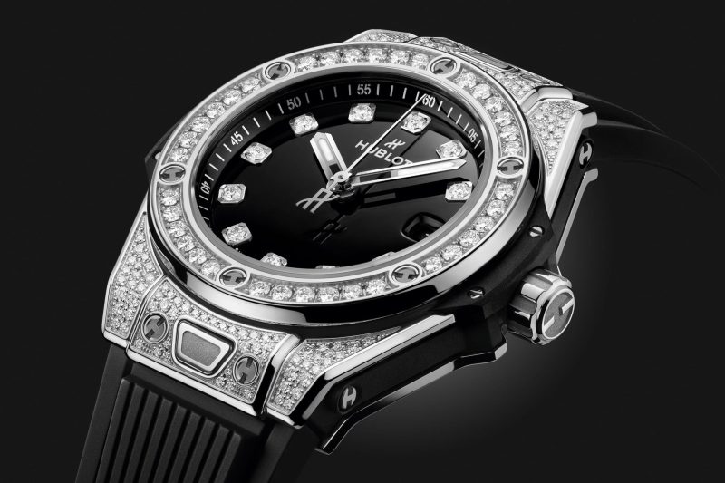 Hublot Big Bang ONE CLICK STEEL PAV¨¦ Ref# 485.SX.1270.RX.1604 - Image 5