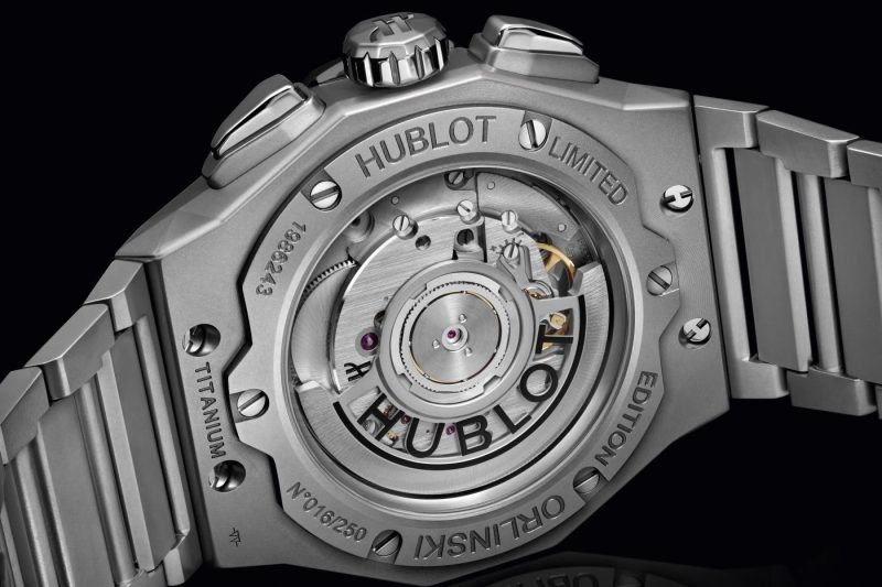 Hublot Classic Fusion Chronograph Orlinkski Full Titanium, 41mm, Ref# 549.NI.1270.NI.ORL23 - Image 6