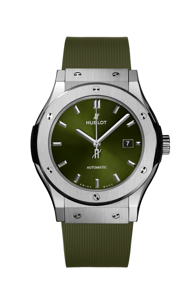 Hublot Classic Fusion Titanium Green Ref# 542.NX.8970.RX - Image 2