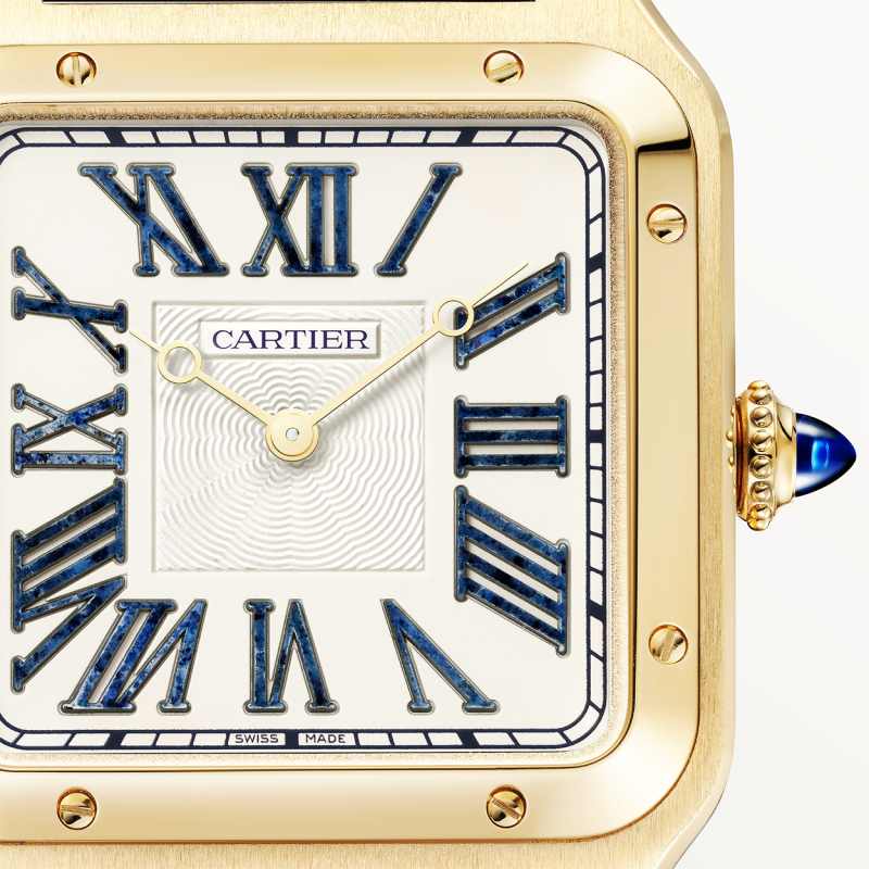 Santos-Dumont Extra Large 18ct Yellow Gold Limited Edition Watch - Image 2