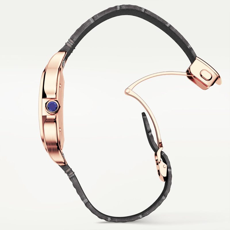 Santos de Cartier Large Automatic 18ct Rose Gold Watch - Image 4