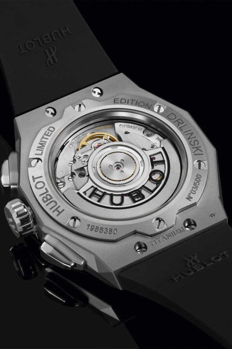 Hublot Classic Fusion Chronograph Orlinkski Titanium, 41mm, Ref# 549.NI.1270.RX.ORL23 - Image 8