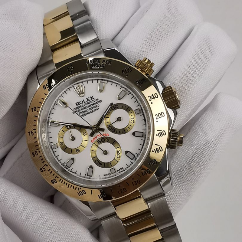 Rolex Two-Tone 40mm White Dial Dress Watch 116503 - Image 4