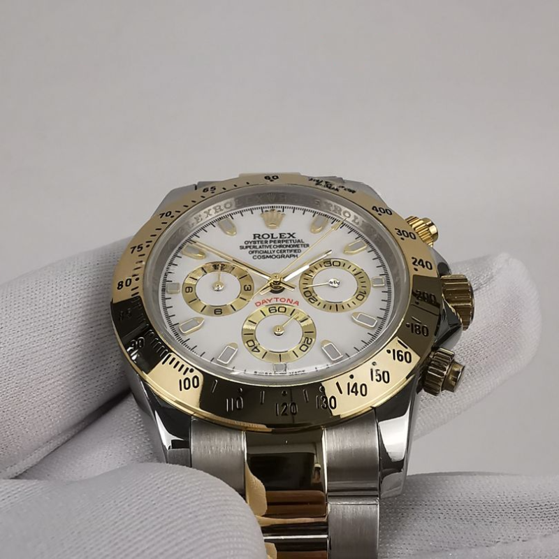 Rolex Two-Tone 40mm White Dial Dress Watch 116503 - Image 5