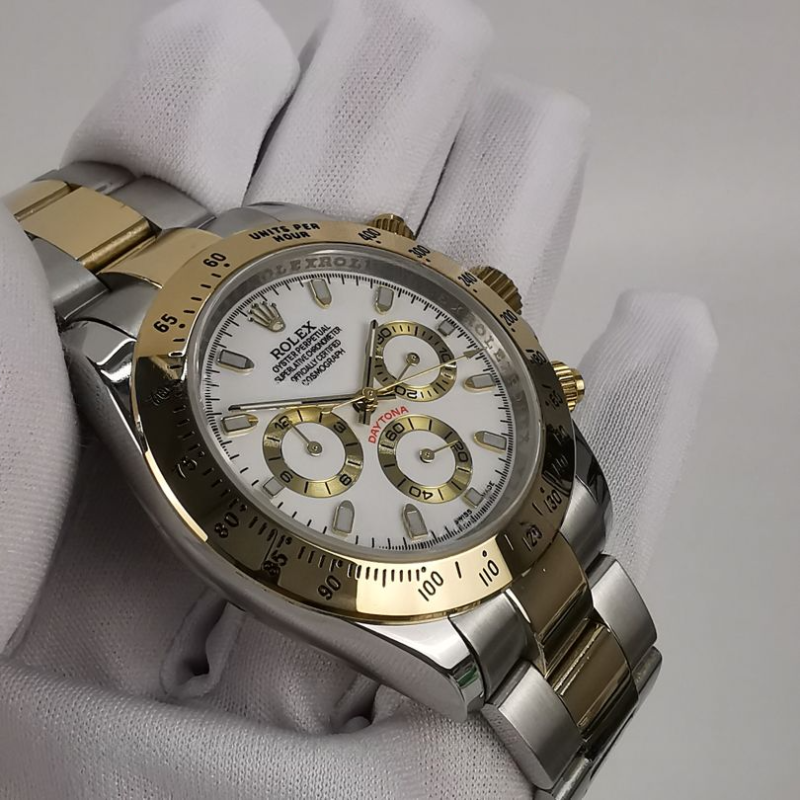 Rolex Two-Tone 40mm White Dial Dress Watch 116503 - Image 6