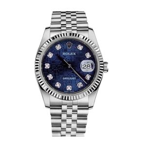 Rolex Datejust 36mm Blue Dial Jubilee Diamond 116234