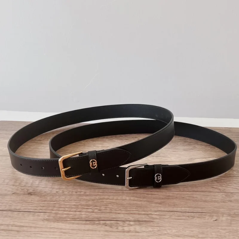 GG BELT WITH INTERLOCKING G DETAIL - B0189 - Image 4