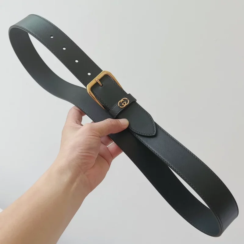 GG BELT WITH INTERLOCKING G DETAIL - B0189 - Image 6