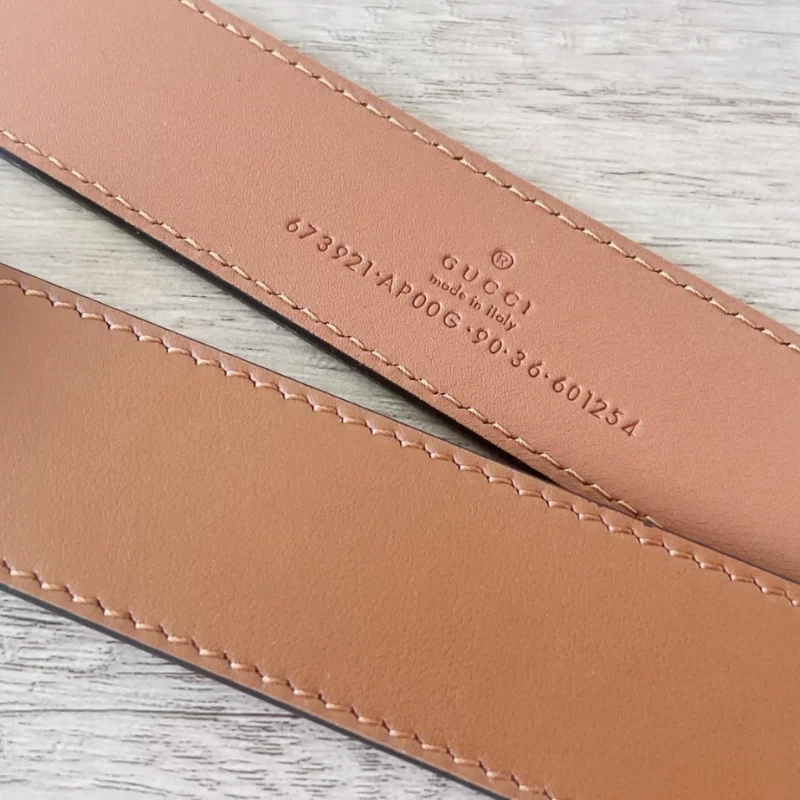 GG BELT WITH INTERLOCKING G DETAIL - B0190 - Image 4