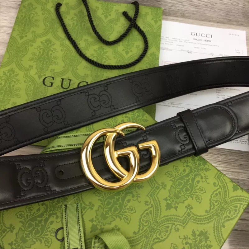 GG MARMONT MATELASS¨¦ WIDE BELT - B0186 - Image 3